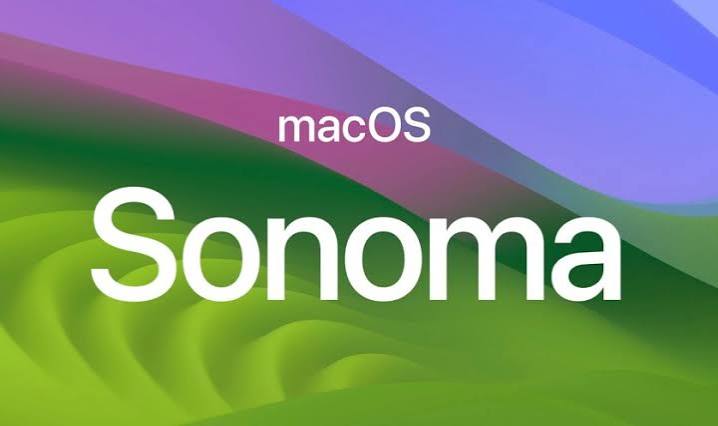 Apple macOS Sonoma Desktop Workspace Interface Layout